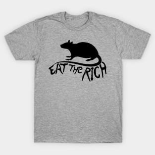 Eat The Rich (Black) T-Shirt